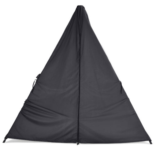 1_Black Hangout Stand Weather Cover