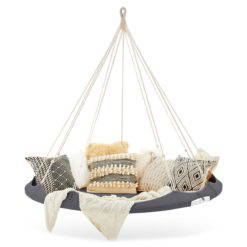 1_Charcoal Large _Classic_ Charcoal TiiPii Bed