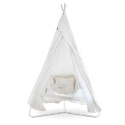 1_White Play-Time Cover for Kids TiiPii 3-Stand