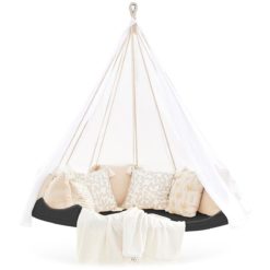 1__Sunbrella Graphite_ Large Deluxe TiiPii Bed