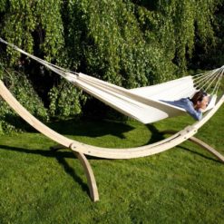 Hängemattengestell SIESTA GRANDE DELUXE - natur mit Hängematte