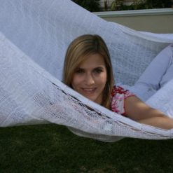 Wetterfeste Netzhängematte Double Natur MacaTex