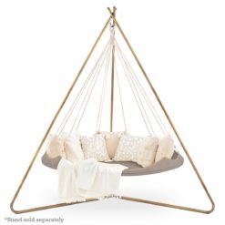 6__Sunbrella Space_ Large Deluxe TiiPii Bed + _Bronze_ Deluxe Stand Set