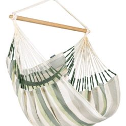 DOMINGO Comfort Hängesesel mit Hängesesselgestell LUNA geölt 240 Cedar