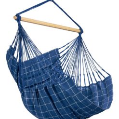 DOMINGO Comfort Hängesesel mit Hängesesselgestell LUNA geölt 240 Marine