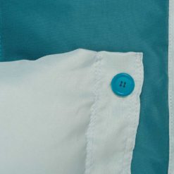 Stabhängematte AMERICAN DREAM von AMAZONAS, Detail-Kissenknopf Petrol