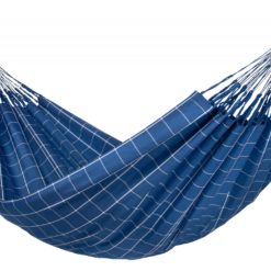 Outdoor-Doppel-Hängematte BRISA mit SIESTA XL im praktischen Hängemattenset Marine
