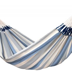 Outdoor-Doppel-Hängematte BRISA mit SIESTA XL im praktischen Hängemattenset Sea Salt