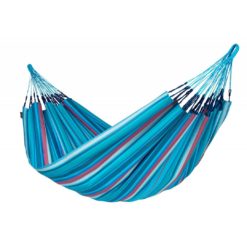Doppelhängematte Outdoor  BRISA von LA SIESTA Farbe Wave