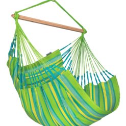 DOMINGO Comfort Hängesesel mit Hängesesselgestell LUNA geölt 240 Lime