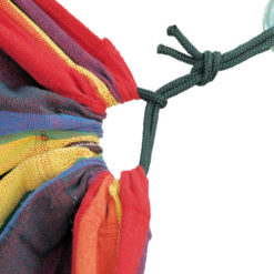 Kinderhängematte CHICO Rainbow von AMAZONAS in bunter Farbe Aufhängung