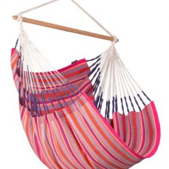 HABANA Comfort Bio-Hängesesselset mit ASTRA Wandhalterung Flamingo