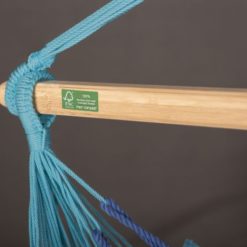 HABANA Comfort Bio-Hängesesselset mit ASTRA Wandhalterung Lagoon Detail