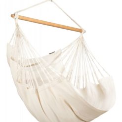 HABANA Comfort Bio-Hängesesselset mit ASTRA Wandhalterung Latte