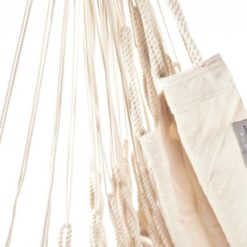 HABANA Comfort Bio-Hängesesselset mit ASTRA Wandhalterung Latte Detail