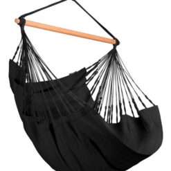 HABANA Comfort Bio-Hängesesselset mit ASTRA Wandhalterung Onyx