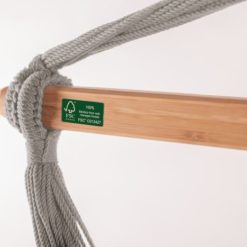 LA SIESTA Hängesessel DOMINGO Kingsize Almond Stab FSC Siegel