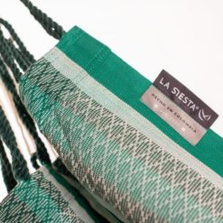 LA SIESTA Hängesessel Kingsize aus Bio-Baumwolle Agave Tuch mit Logo