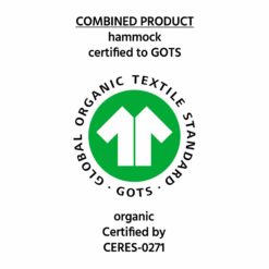 Die RAJA Stabhängematte aus Bio-Baumwolle GOTS-Zertifikat 
