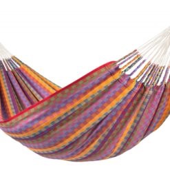 LA SIESTA Doppel-Hängematte FLORA Bio-Baumwolle Flowers