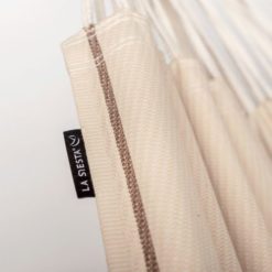 Die Kingsize-Hängematte MODESTA aus Bio-Baumwolle Nougat Detail