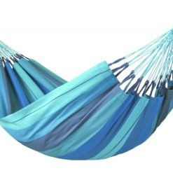 Die Einzelhängematte MODESTA aus Bio-Baumwolle Lagoon