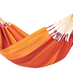 Die Einzelhängematte MODESTA aus Bio-Baumwolle Volcano