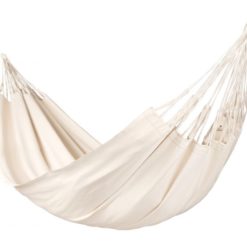 Die Kingsize-Hängematte MODESTA aus Bio-Baumwolle Latte
