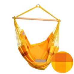 Fair Trade SONHO Hängesessel in der Farbe Mango