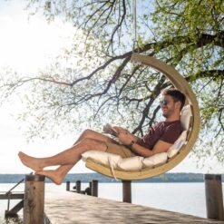 AMAZONAS Loungesessel Hängesessel SWING CHAIR creme Draußen