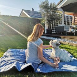 Picknickdecke MOLLY Ocean von AMAZONAS im Garten
