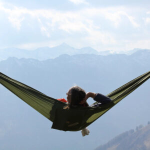 Wandern mit Hängematte und Hängesessel