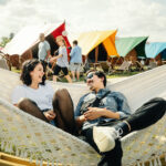 Hängematten für Festivals