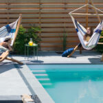 Wie Hängemattengestelle aus Holz besonders gut zur Geltung kommen