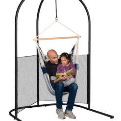Arcada Stahl-Gestell mit Domingo Outdoor Basic Hängesessel