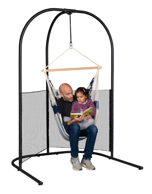 Arcada Stahl-Gestell mit Domingo Outdoor Basic Hängesessel