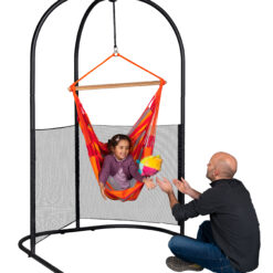 Arcada Stahl-Gestell mit Domingo Outdoor Basic Hängesessel  Toucan