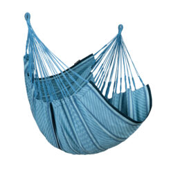 Hängesessel Cumbia Organic Farbe: Blue Zebra