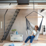 Mit Hängesessel, entspannt durchs Studium