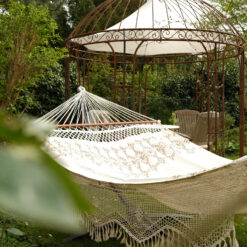 AMAZONAS Palacio Boho - Brasilianische XXL Stabhängematte für 2 Personen im Boho-Style