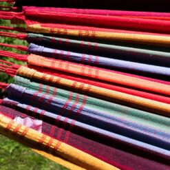 Brasil Comfort Premium Doppel-Hängematte Stoff Muster Salvador