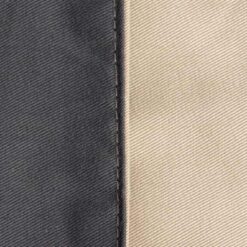 Stoffmuster von dem XXL Wendehängesessel California  Beige / Anthrazit