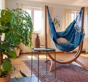 Natürliches Wohlfühlambiente: Udine Organic’s Bio-Hängesessel