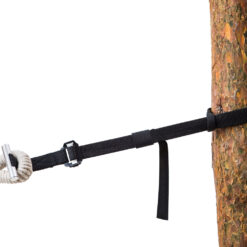 AMAZONAS T-Strap – Schwarze Outdoor Befestigungsgurte zur Aufhängung von Hängematten