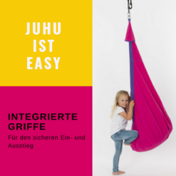Juhu hat integrierte Griffe