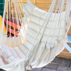 SoftChair Hängesessel im Garten, Farbe: natur weiß