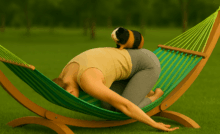 Yoga in der Hängematte mit Ruhrpott Kalle: Das Kind (Balasana)