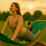 Yoga in der Hängematte mit Ruhrpott Kalle – die Taube