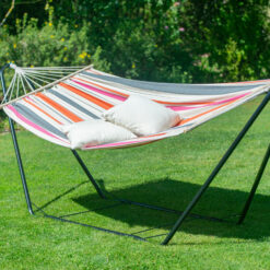 CHILLOUNGE® Black - Pulverbeschichtetes Stahl-Gestell für Einzel-Hängematten