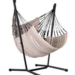 Fiji Organic Hängesessel mit Gestell Zebra